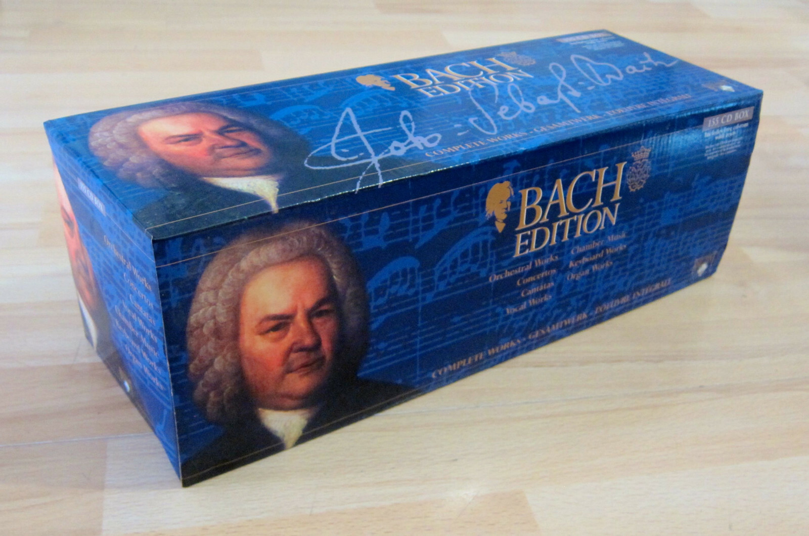 バッハ全集 155枚組 CDボックス BACH EDITION 【公式通販】