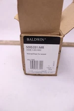 Baldwin Classic Knob Indoor Door Handle Polished Brass 5000.031.IMR