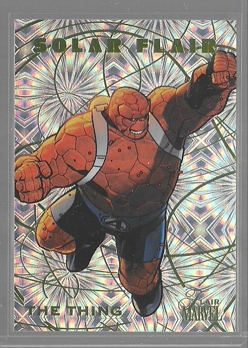 2023 Flair Marvel Solar Flair Thing SSP #SF38