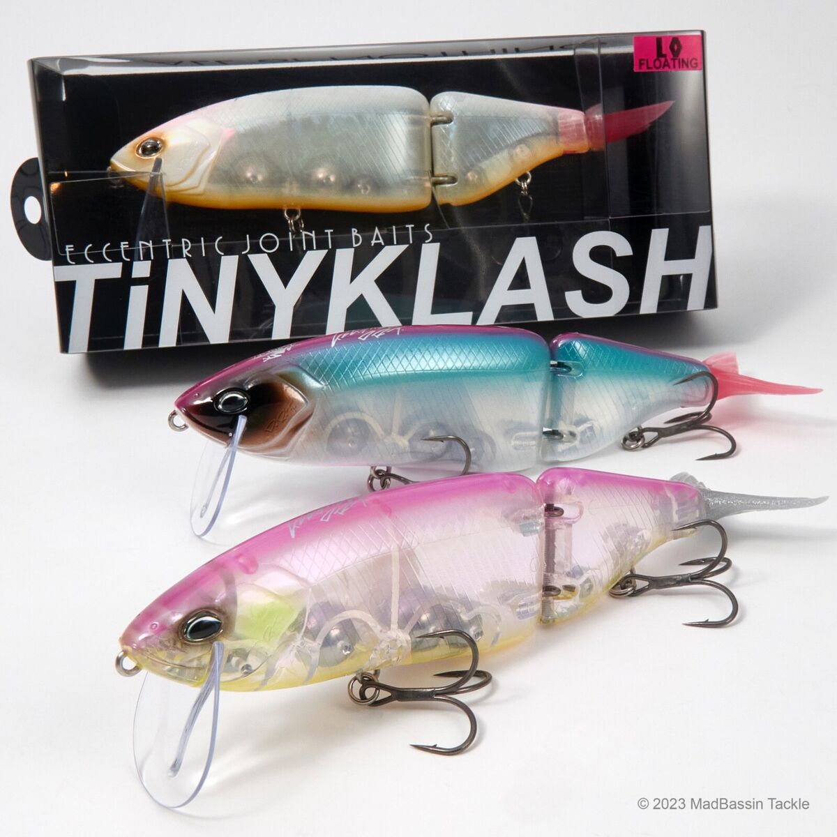 DRT TiNY KLASH Lo Float Jointed Swimbait (Choose Colors) Division Rebel  Tackle