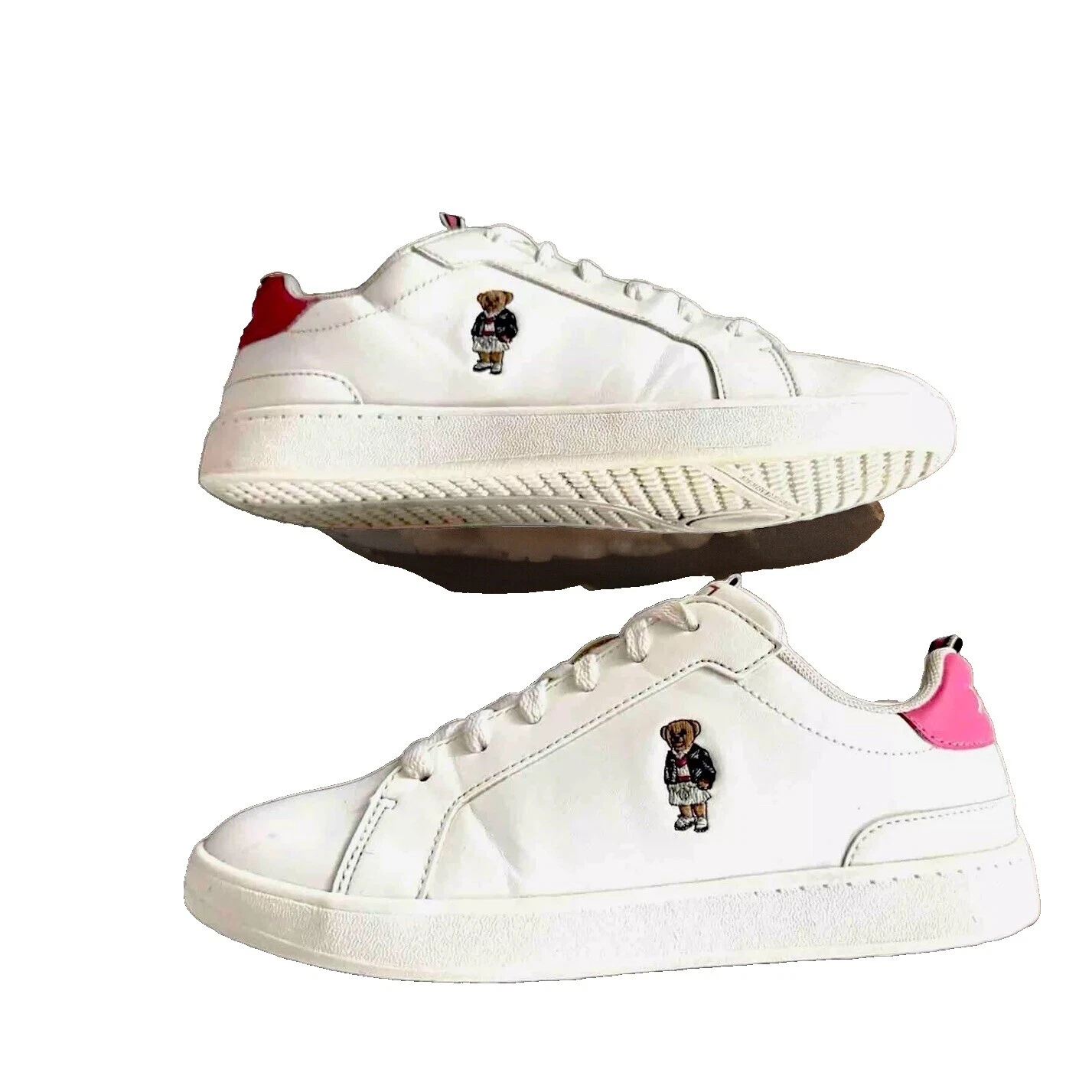 Parte superior de cuero Polo Ralph Lauren Atléticas Zapatos unisex para niños
