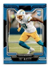2021 Panini Playbook Tre' McKitty #176 Los Angeles Chargers
