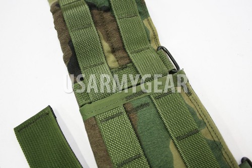 Woodland Molle FLC LBV Woodland Tactical Utility Waist War Belt Vest Harness SDS - Picture 5 of 8