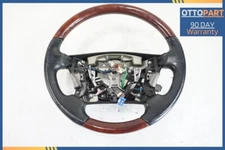 07-11 Lexus Ls460 Steering Wheel Wood Heated 45100-50250 OEM