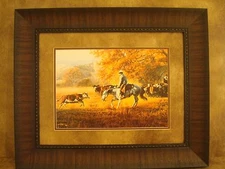 TIM COX FRAMED "FACE TO FACE" OPEN EDITON PRINT