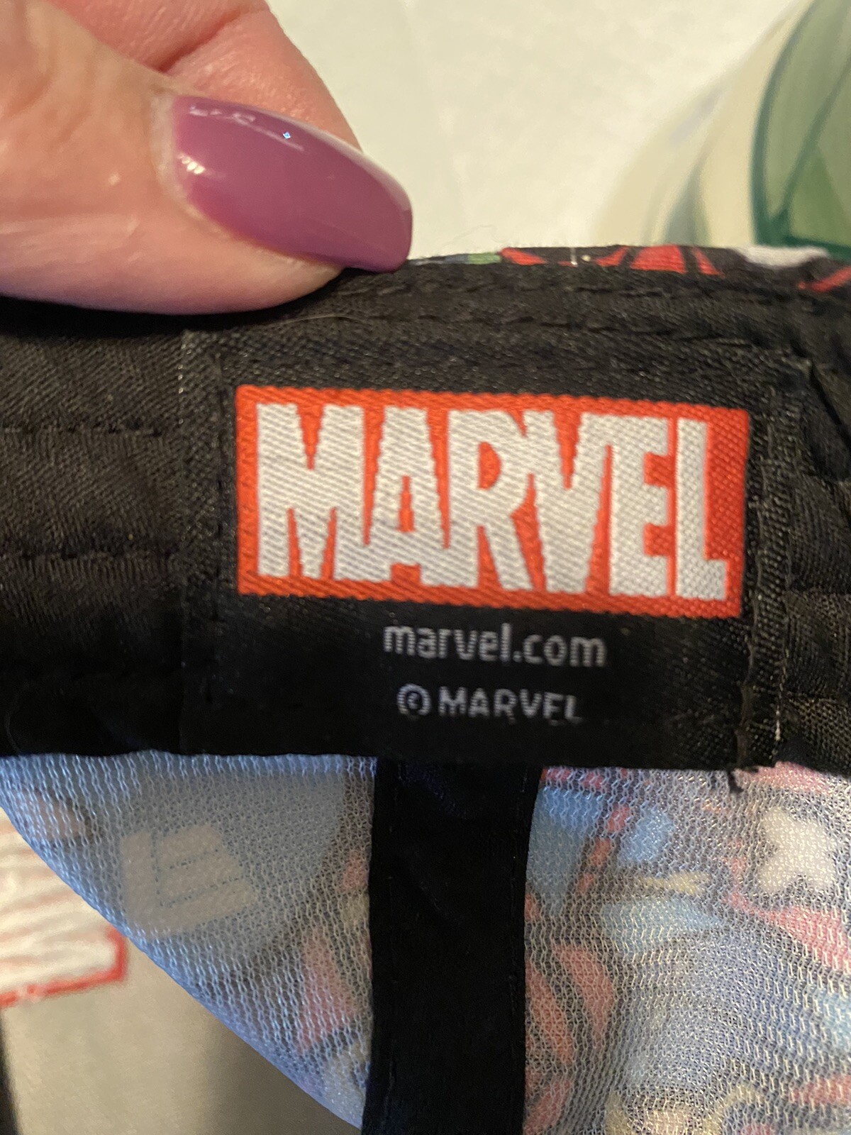 Marvel strapback hat. super hero. cap. multicolor… - image 5