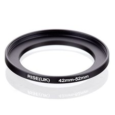 42mm Lens to 52mm Accessory Step Up Adapter Ring