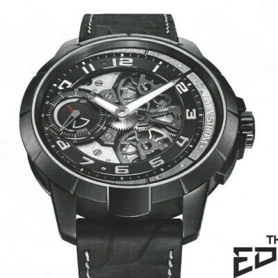 Armin Strom Luxury Watch Print Ad, Armin Strom The Edge Watch Print Ad