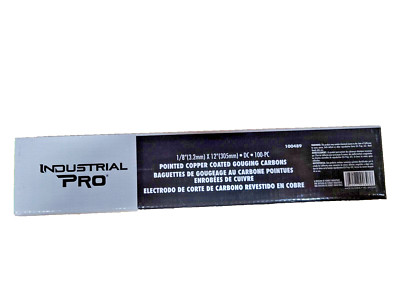 1/8'' x 12 AIR CARBON ARC GOUGING RODS DC COPPERCLAD ELECTRODE 100pc