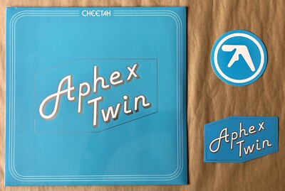 Aphex Twin Cheetah Ep & 2 Promo Stickers New Afx Warp Rephlex RDJ