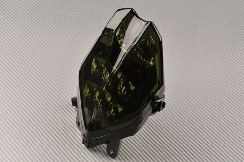 TRIUMPH Street Triple R RX 675 L67LR 2013-2017 Smoked Stop Light + Flashing Lights - Picture 3 of 4