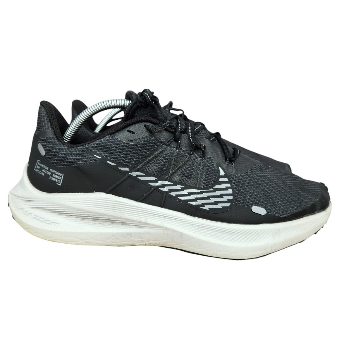 Nike Winflo 7 Shield Running Shoes Mens 10.5 Black Sneakers Trainers  CU3870-001 | eBay