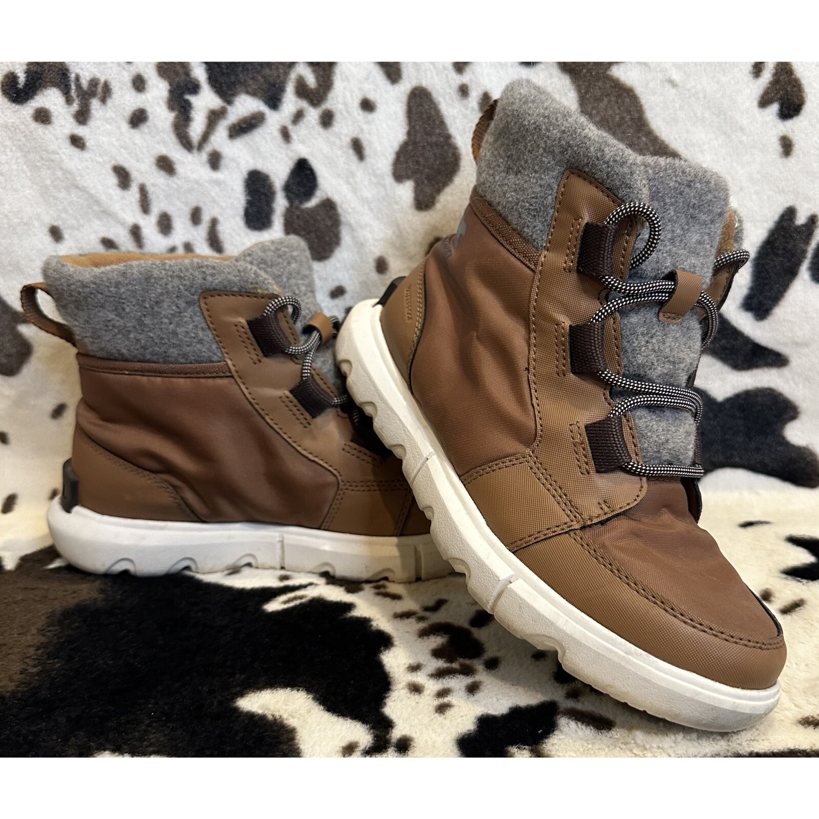 Sorel Womens Explorer II Carnival Felt Boot Size 7 Waterproof Winter Snow Boot  