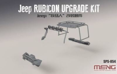 Meng Jeep Wrangler Rubicon Upgrade Exterior Kit Resin 1:24 Bausatz Art SPS-054
