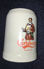 Vintage CARLSBERG BEER DENMARK STEIN MUG