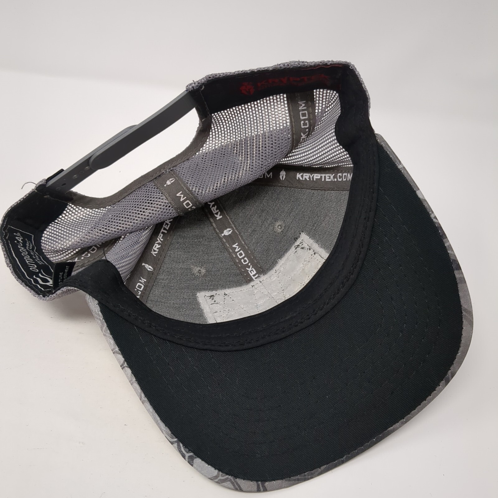 Kryptek Patch Snapback Mesh Back Trucker Hat Camo… - image 6