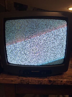 SHARP 13” Color Television Model 13F-M50 Retro Gaming TV 1994 | eBay