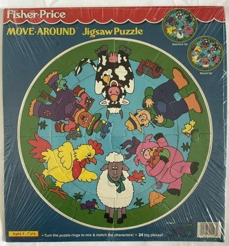 Fisher-Price Collectors & Hobbyists Cardboard Puzzles