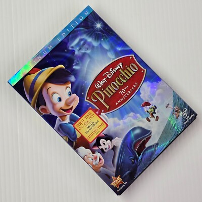 ひろみ　Mystic Topaz/冒険絵PINOCCHIO DVDセット Pinocchio 70th Anniversary (DVD, 2009) Platinum Edition, Disney