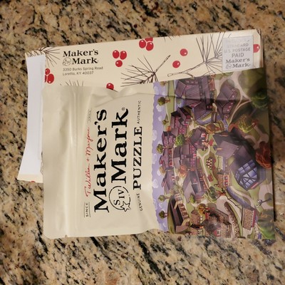 Makers Mark Puzzle - 2021 Ambassadors Christmas Gift