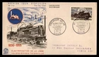 Mayfairstamps France FDC 1955 Electric Train Valenciennes Thionville First Day C