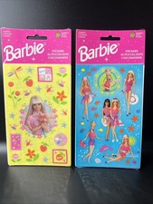 Vintage 1998 Barbie Sandylion Stickers Autocollants New Sealed Mattel Rare Set