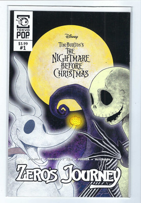 Nightmare Before Christmas Zero's Journey #1 TokyoPop 1st Print NBX Comic Book