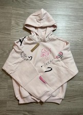 Skims Cotton Fleece Classic Pullover Hoodie Barely Angel Pink Size Small
