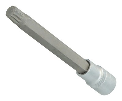 Brilliant Tools 1/2'' Vielzahn-Bit-Stecknuss, 140 mm lang, M10 - BT022954