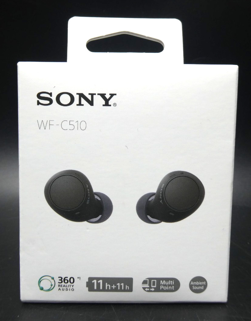 Sony WF-C510 Wireless Bluetooth In-Ear Headphones Black - Brand New Sealed! ✅🎧