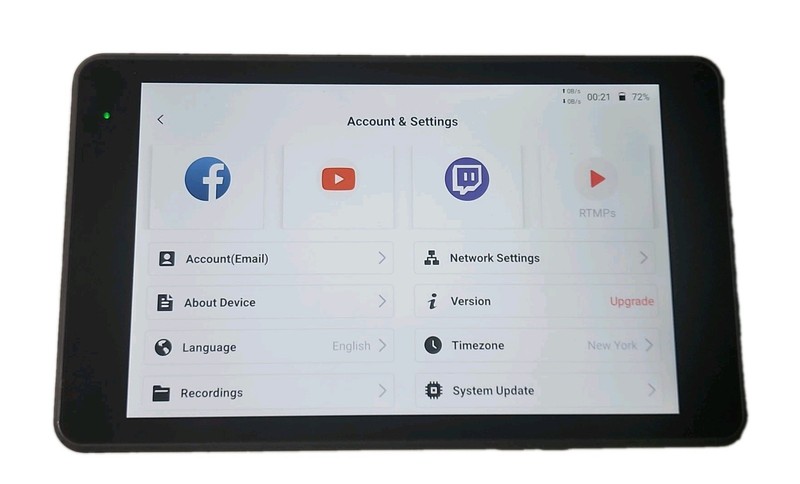 YoloLiv YoloBox Ultra Portable Multi-Camera Encoder/Switcher/Monitor/Recorder