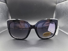 New Fossil FW215 Black/Gray Womens Sunglasses
