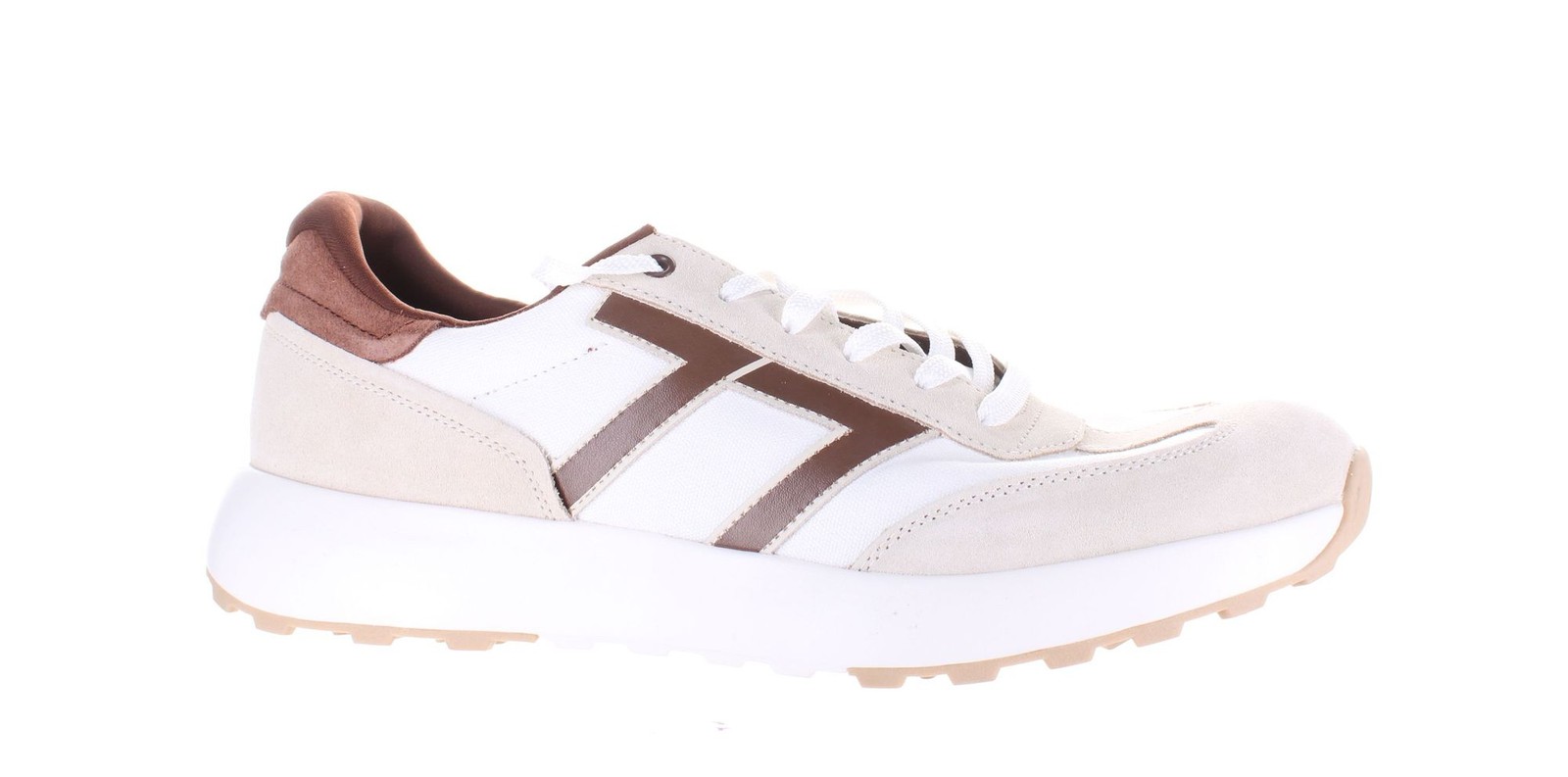 Модные кроссовки Le TIGRE Mens Tm-Baxter бежевого цвета, размер 10,5 (7801638)