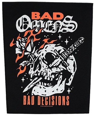   Bad Omens - Bad Decisions  Rückenaufnäher Back patch Neu & Official!