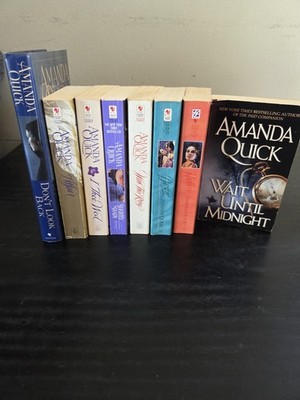 Amanda Quick Lot Of 8 Books HC  & PB Romance Historical Regency