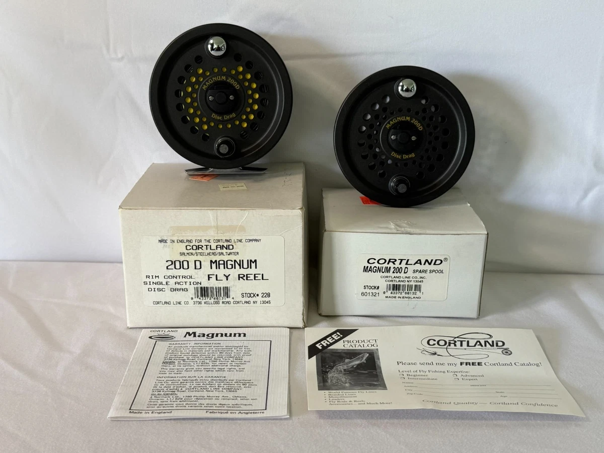 cortland 140d magnum fly reel Crown Series 3/5 Reel at an extremely low cost Retro X Click Reel 