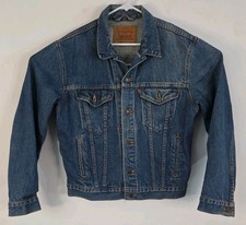 Vintage Mens Levis Denim Trucker Jean Jacket 70506-0216 Made In USA Size 40R 90s
