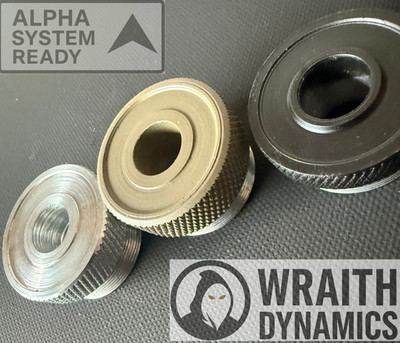 WRAITH Dynamics 1.125x 28 TPI Linear Comp  End Cap 1.250'' OD