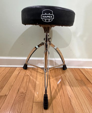 Mapex Drum Throne Adjustable With 3" Padded Seat Nice