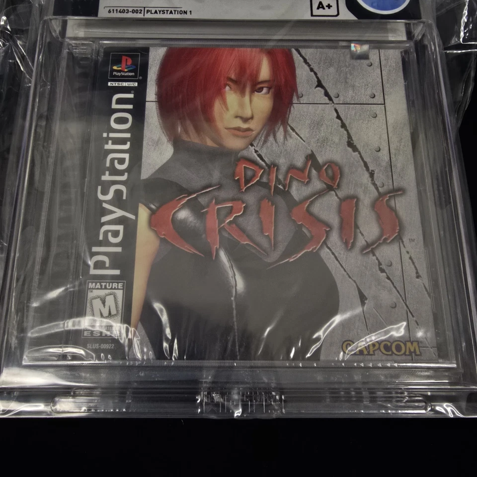 PS1 Dino Crisis (Sony PlayStation 1, 1999) sealed  wata 8.5 a+ - Image 3 of 4