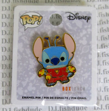 Disney STITCH ALIEN SUIT FUNKO POP! Loungefly BoxLunch Exclusive Pin  New 