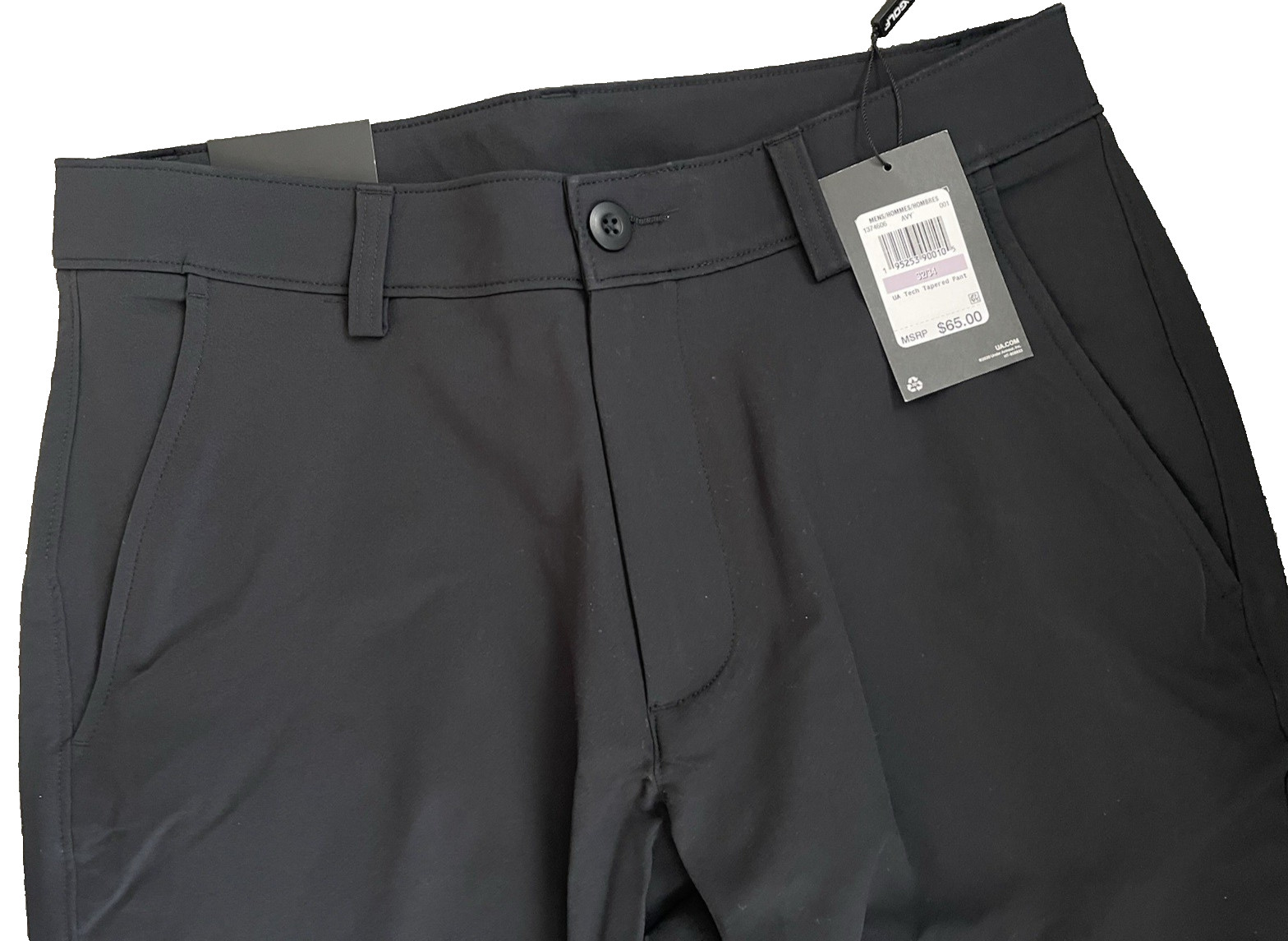 Under Armour Mens Match Play Tapered Golf Pants Sz 32x34 Black NWT MSRP $65 thumbnail 7