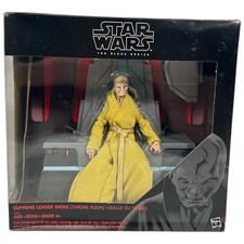 Star Wars Black Series Supreme Leader Snoke & Throne 6  Action Figure Hasbro New