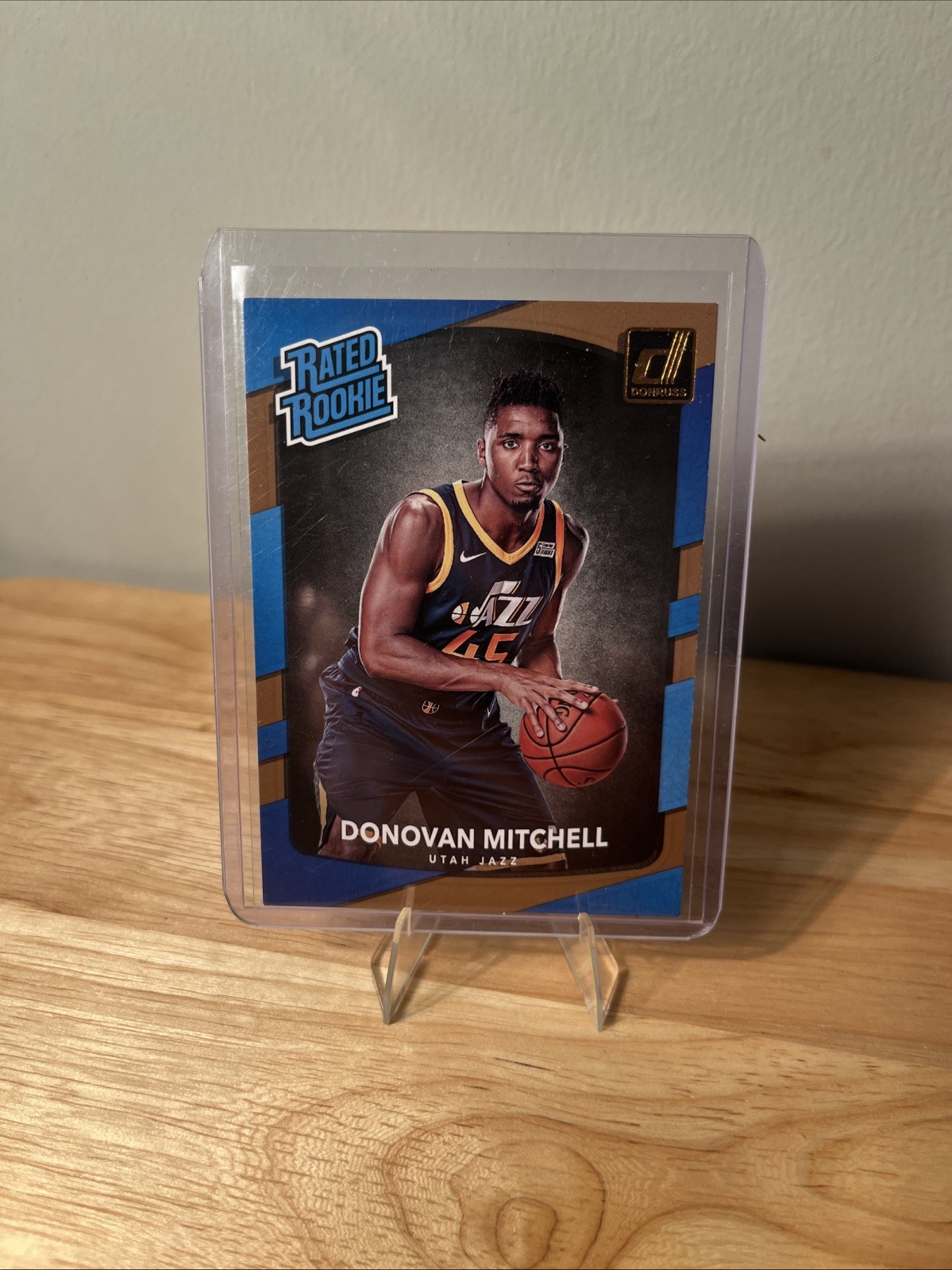 2017-18 Donruss - Rated Rookies #188 Donovan Mitchell (RC) Cleveland Cavaliers