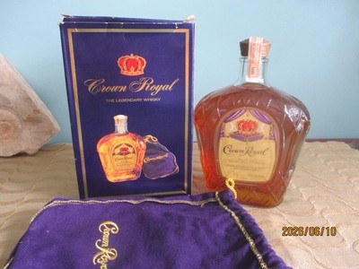 1 Fl. a 750 ml Seagram s Crown Royal 1971, Fine De Luxe,Blended Canadian W.40%