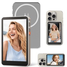 Magnetic Phone Vlog Selfie Monitor Screen w/Remote for iPhone 12/13/14/15/16/17