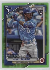2024 Bowman Neon Green Border 271/399 Samad Taylor #100 0b3