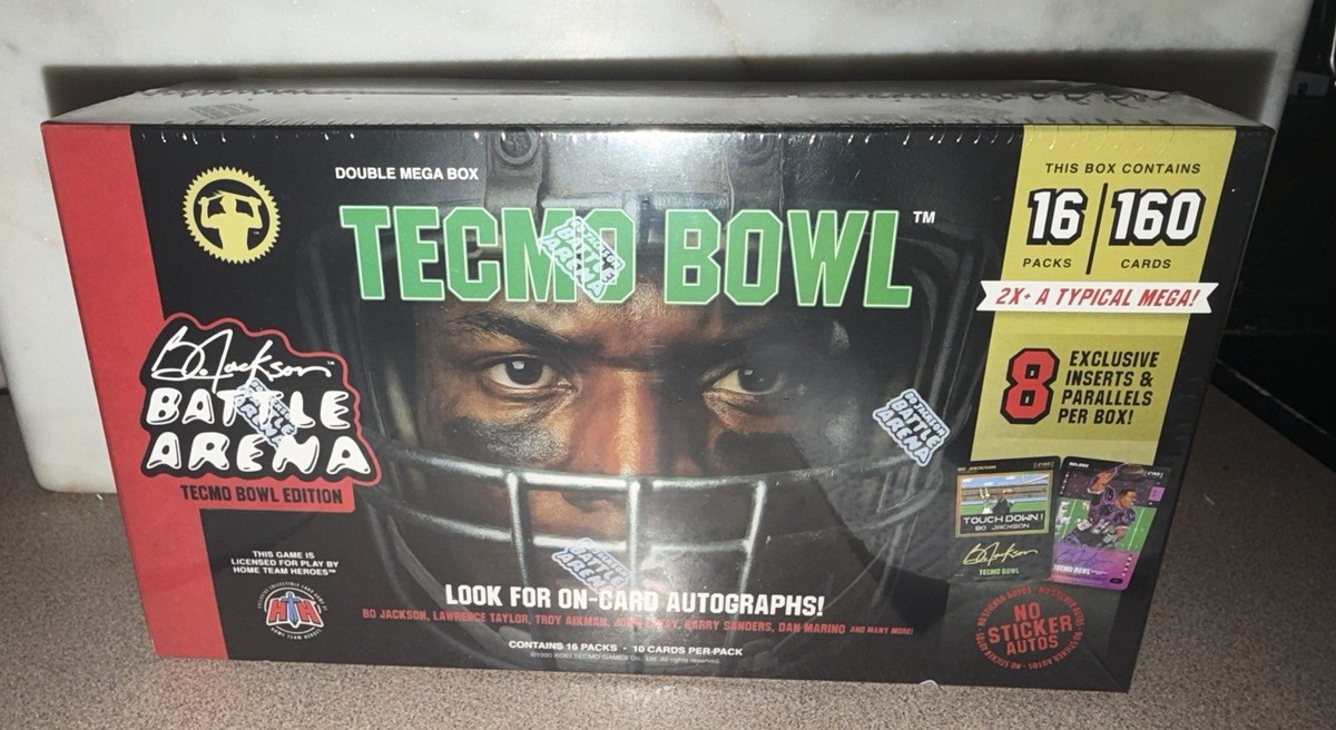 2026 Bo Jackson Battle Arena Tecmo Bowl Edition Double Mega Box *NEW & SEALED*