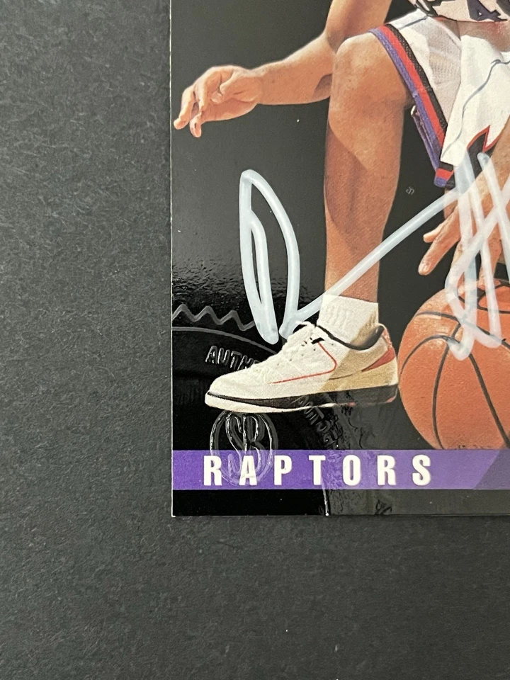 Damon Stoudamire 1995 Upper Deck Collectors Certified Rookie Auto Autograph RC - Image 3 of 4