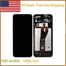For Samsung Galaxy A14 4G A145F A145M LCD Display Touch Screen Digitizer Frame